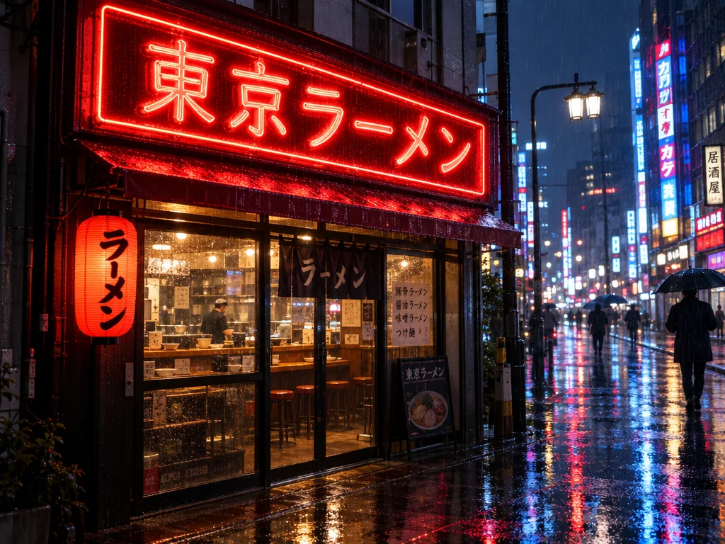 GPT Image 2.5 Flare: CJK Neon Sign, sample 3