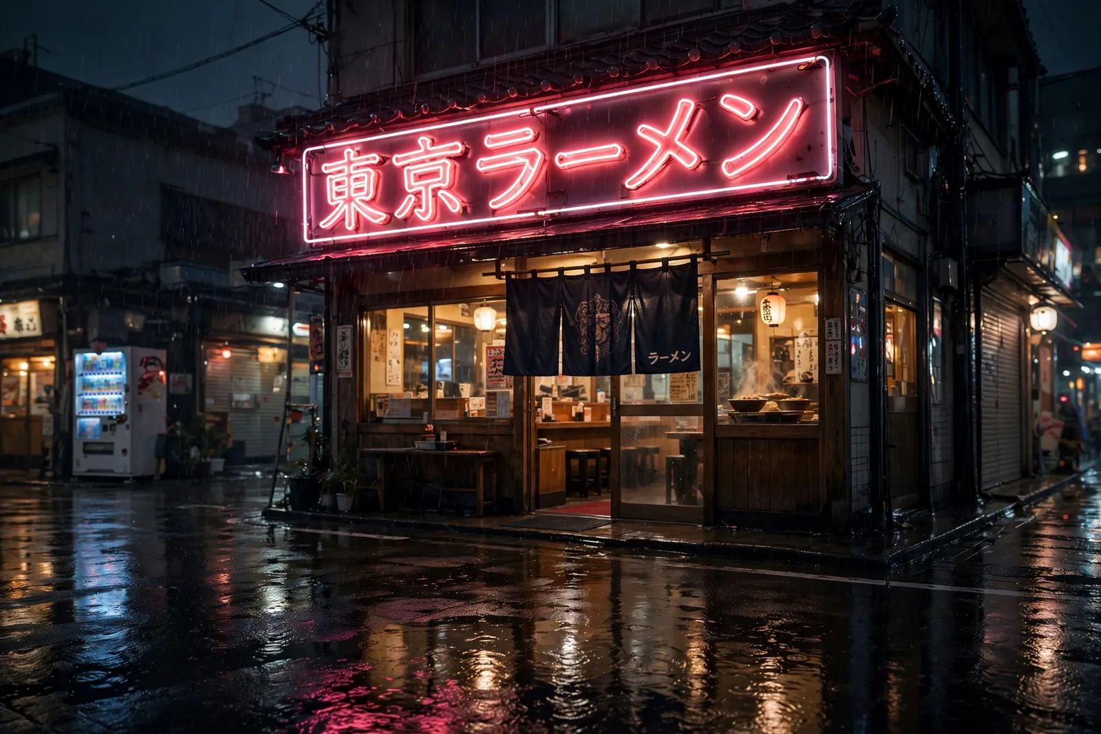 Muse Image: CJK Neon Sign, sample 3