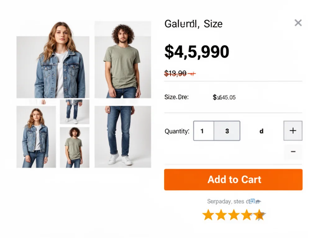 FLUX.2 [dev] Turbo: E-Commerce Product Page, seed 3333