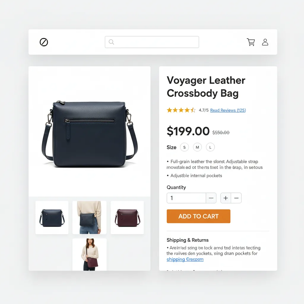 Gemini 2.5 Flash Image: E-Commerce Product Page, sample 2