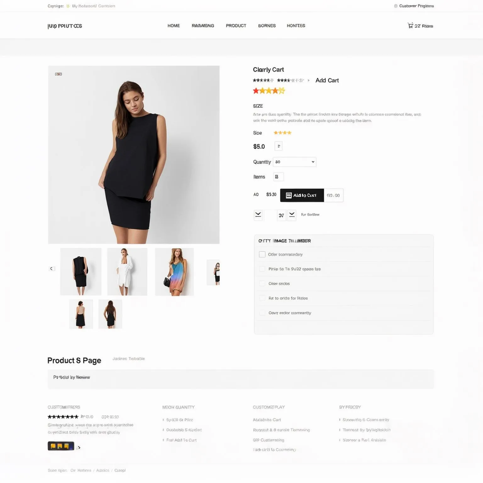 Luma Photon: E-Commerce Product Page, seed 3333