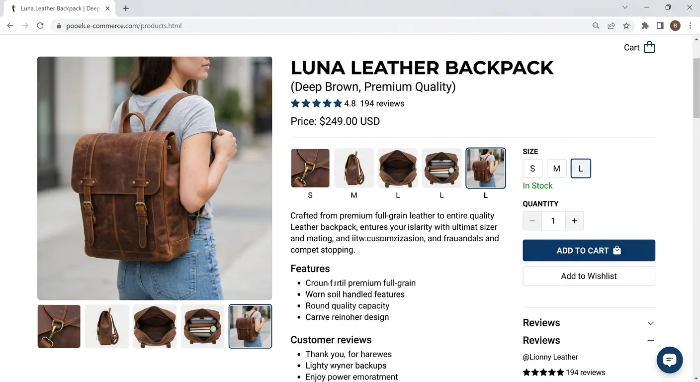 Nano Banana 2: E-Commerce Product Page, sample 2