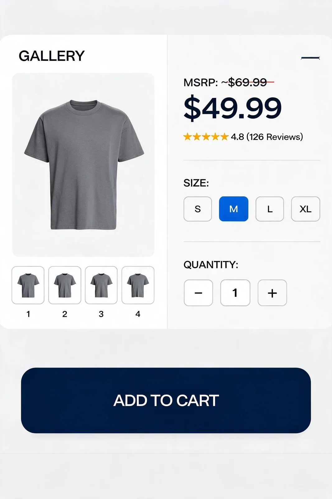 Seedream 5.0 Lite: E-Commerce Product Page, seed 1111
