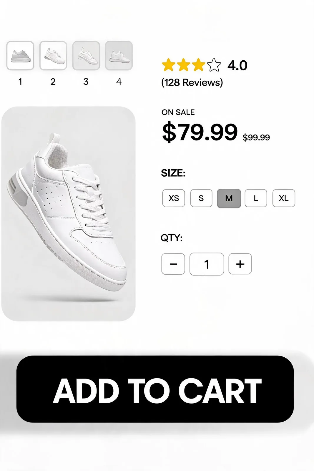 Seedream 5.0 Lite: E-Commerce Product Page, seed 2222