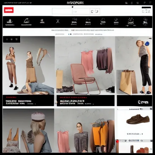Stable Diffusion 1.5: E-Commerce Product Page, seed 3333