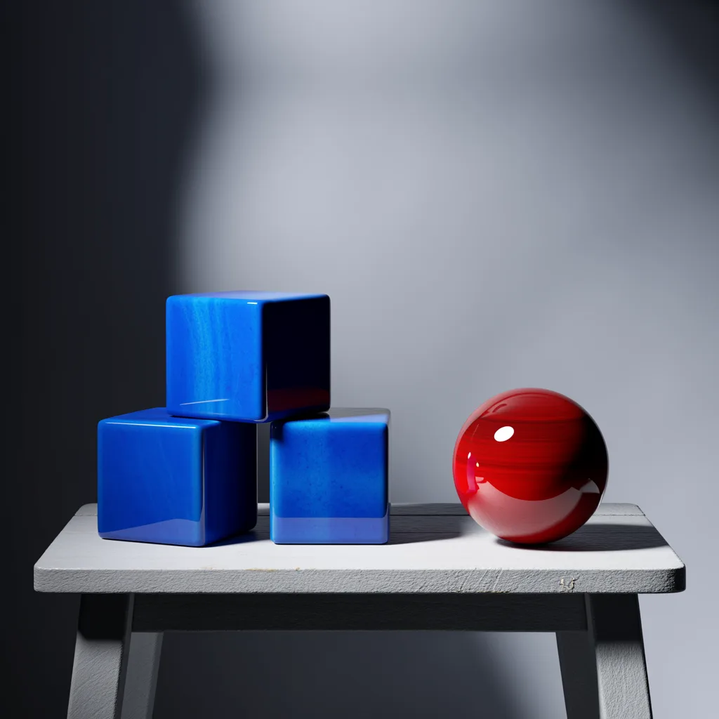 Ideogram 3.0: Object Counting & Placement, seed 2222