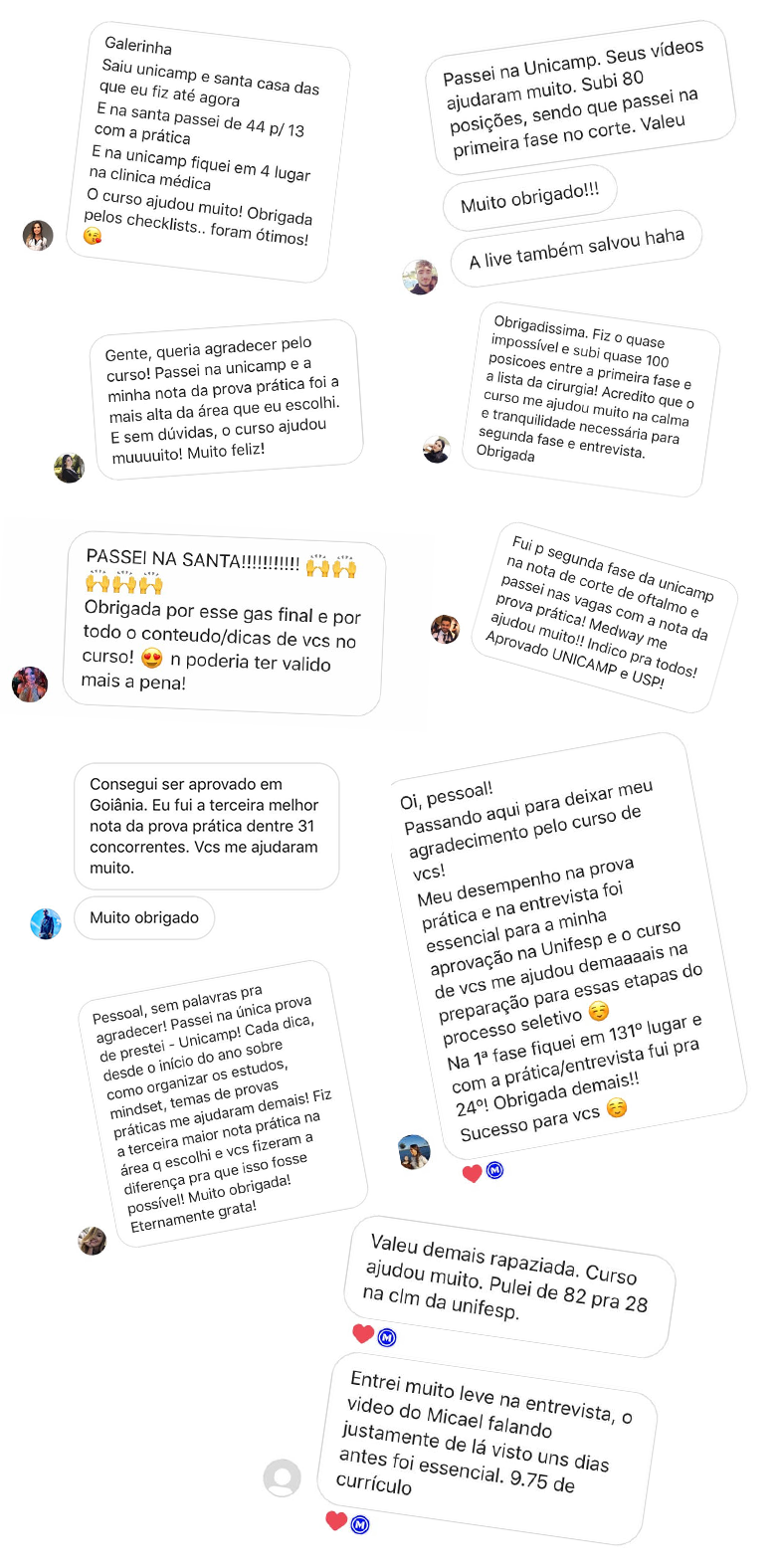 Depoimentos de alunos Medway que arrasaram na prova prática de residência médica