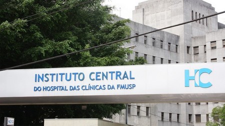 Fachada do Instituto Central do Hospital das Clínicas da FMUSP