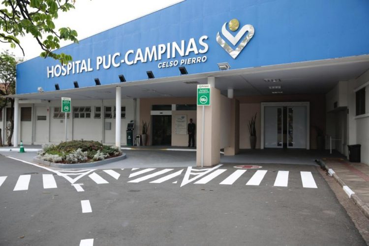 Fachada do Hospital da PUC-Campinas, onde o aluno passará parte da residência médica na PUC-Campinas.