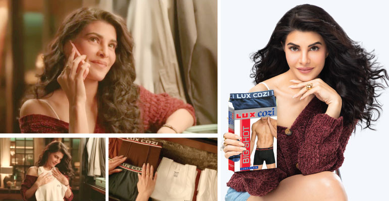 Jacqueline Fernandez Stars in New Lux Cozi Campaign