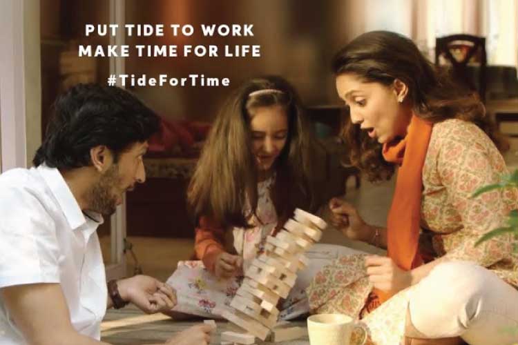 Tide's new campaign  highlights the significance of time spent on important things in life