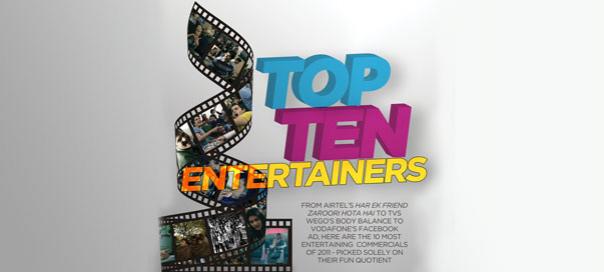 Top Ten entertainers