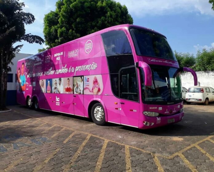 Ônibus Oncológico atende no mês de dezembro