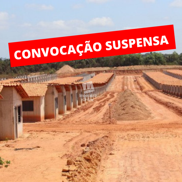 Suspensa a convocação dos sorteados do Conjunto Juscelino Kubitscheck