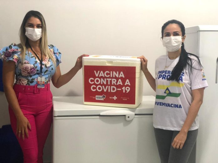 Imperatriz recebe mais 2.070 doses de vacinas contra covid-19