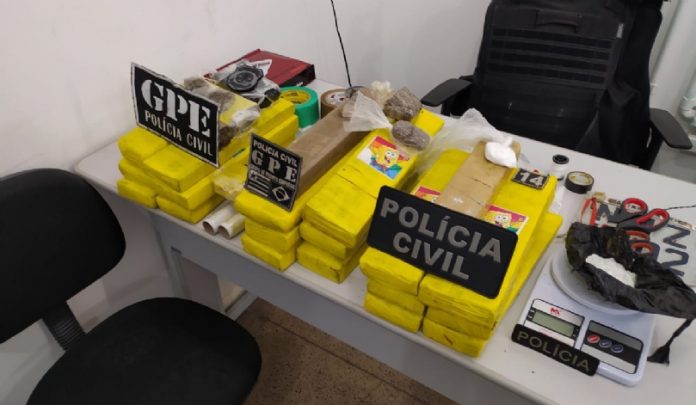 Polícia apreende 20kg de droga dentro de um frigobar em Imperatriz