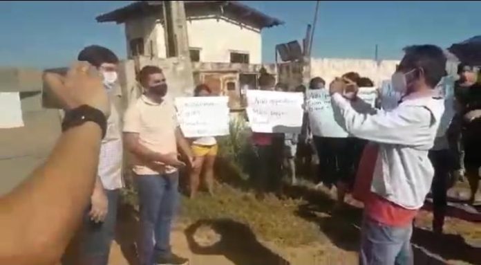 Sorteados do Conjunto Canto da Serra fazem nova manifestação