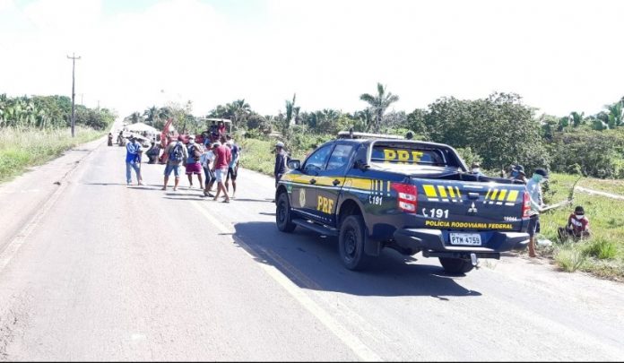 Continuam bloqueios de rodovias no MA por indígenas em protesto contra PL 490