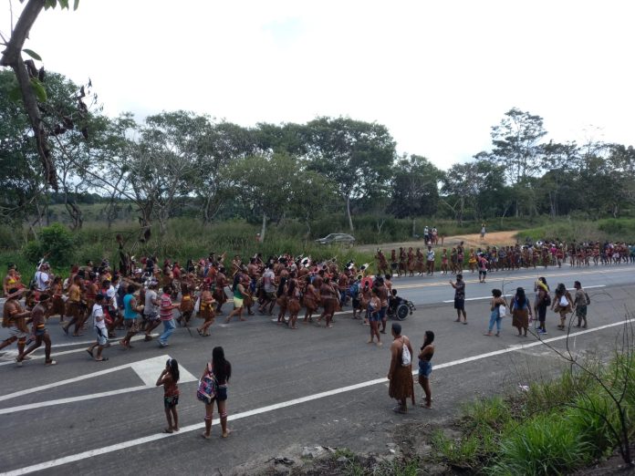 Indígenas bloqueiam rodovias do MA em protesto contra Projeto de Lei