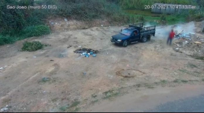 Mais duas pessoas são flagradas jogando entulho em ruas de Imperatriz