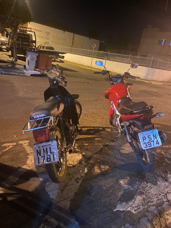 Preso trio acusado de cometer vários roubos de motos em Imperatriz