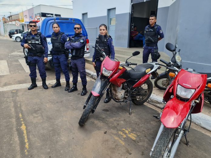 Motos roubadas e adulteradas são recuperadas pela Guarda Municipal