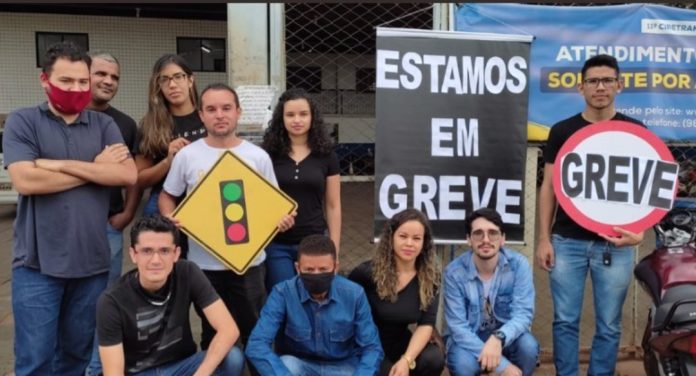 Greve dos servidores do Detran começa em Imperatriz e em outras cidade do MA