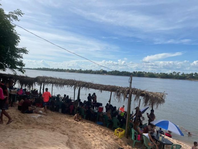 Defesa Civil volta a alertar banhistas sobre afogamentos no Rio Tocantins.