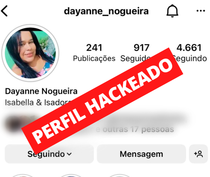 Criminosos hackeiam perfil de mulher e aplicam golpe de quase R$ 2 mil em seguidores