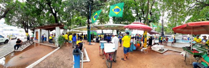 Veja como foi a torcida em Imperatriz no segundo jogo do Brasil na Copa 1 Imagens de Notícias de Imperatriz