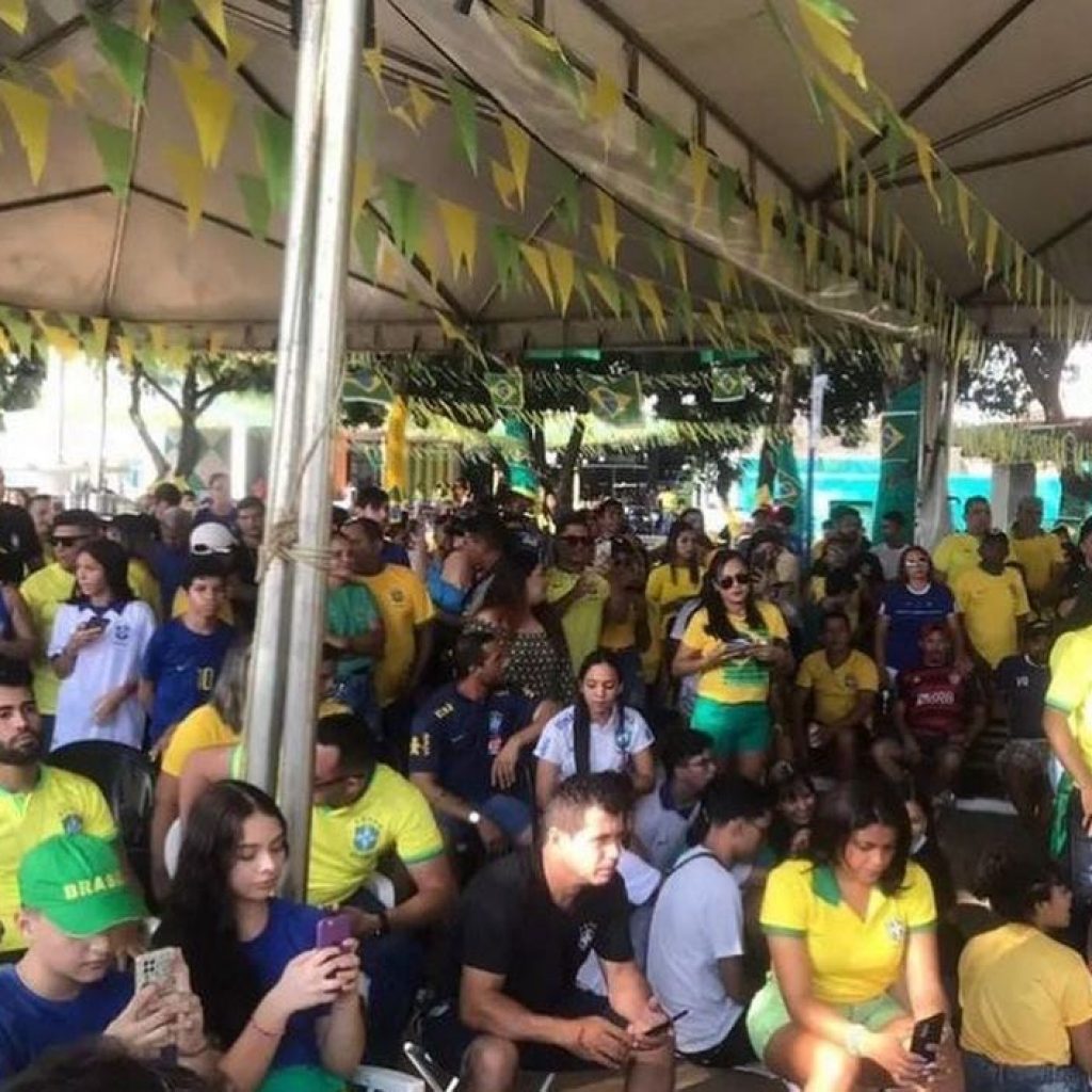 O dia foi marcado por muita movimentação na cidade durante jogo do Brasil 2 Imagens de Notícias de Imperatriz