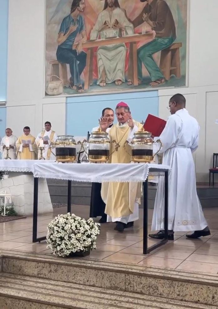 Diocese de Imperatriz realiza Missa do Crisma, uma das mais importantes da Semana Santa