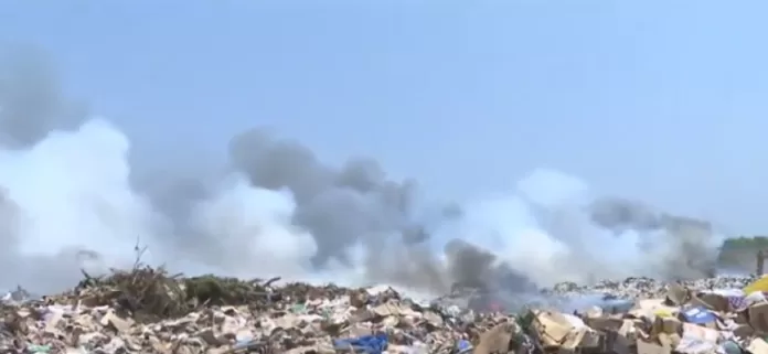 Incêndio em lixão chega ao quinto dia e prejudica moradores de Balsas
