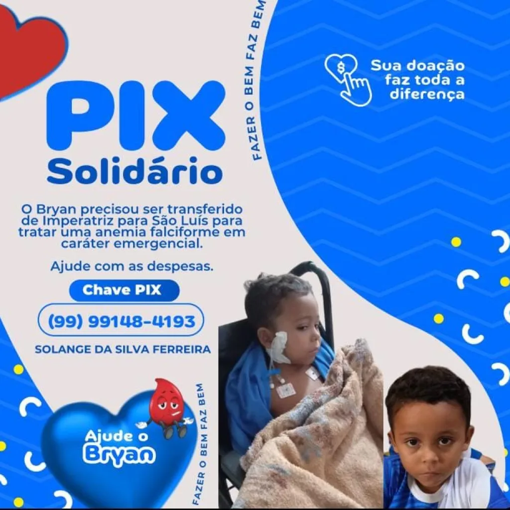 Mãe organiza vaquinha solidária para ajudar filho que tem anemia falciforme 1 Imagens de Notícias de Imperatriz