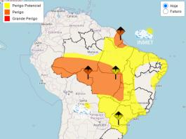 Final de semana segue com alerta de chuvas intensas para todo o Maranhão
