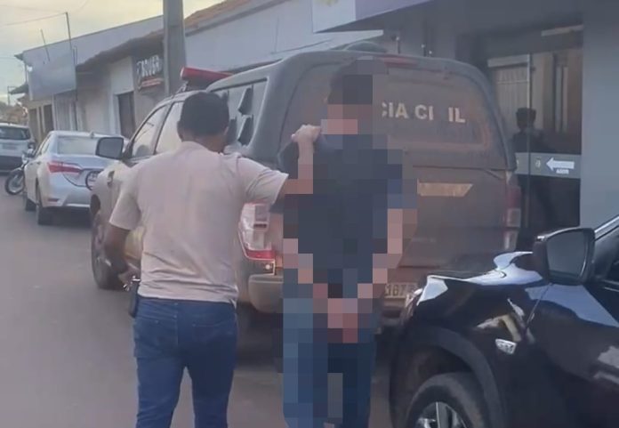 Homem é preso suspeito de abusar e roubar mulher em São Domingos do Maranhão