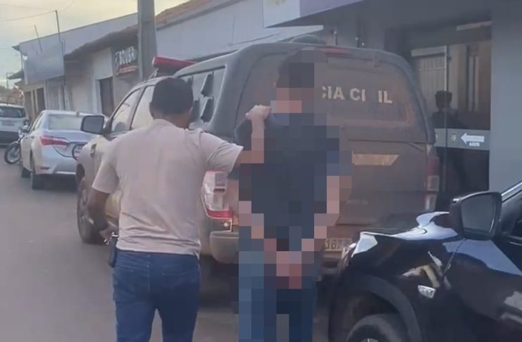 Homem é preso suspeito de abusar e roubar mulher em São Domingos do Maranhão