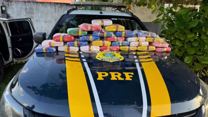 Mais de 28kg de super maconha são apreendidos em veículo na BR-222 no MA