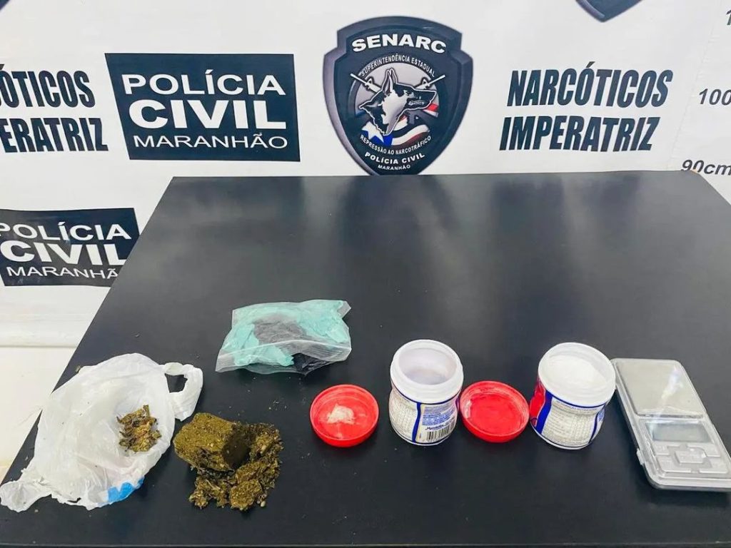 Duas pessoas são presas durante operação de combate ao tráfico de drogas em Imperatriz 1 Imagens de Notícias de Imperatriz