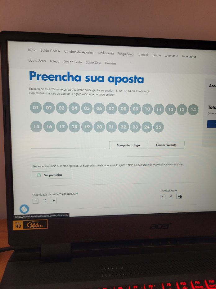 Apostas do Maranhão faturam mais de R$ 2 milhões na lotofácil da Independência