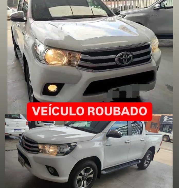 Criminosos ajudam motorista a trocar pneu furado de camionete na BR-010 e depois tomam veículo de assalto
