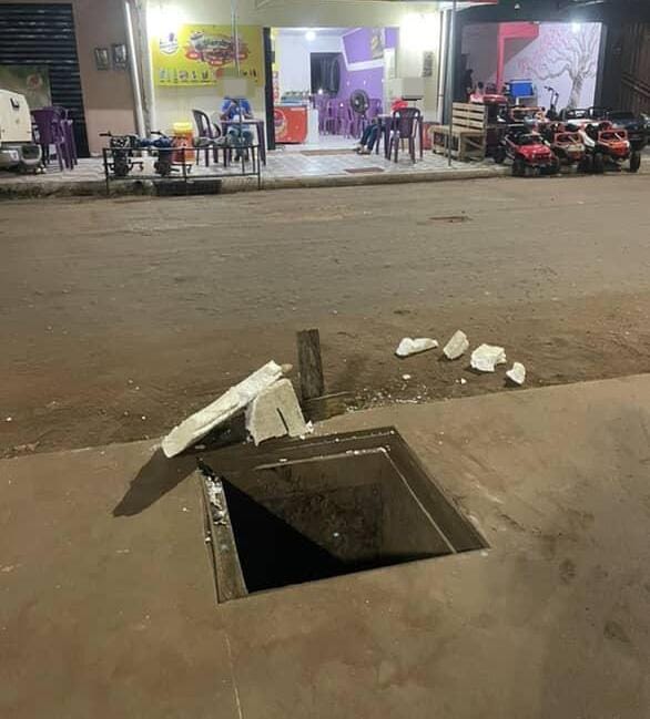 Bandidagem leva tampas de bueiros na Beira-Rio e motoristas pagam o preço 2 Imagens de Notícias de Imperatriz