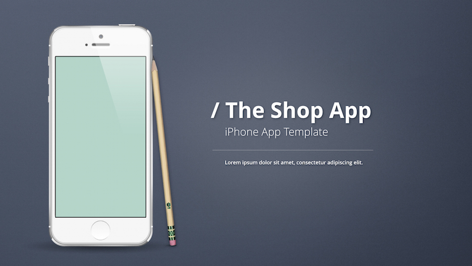 iphone apps templates
