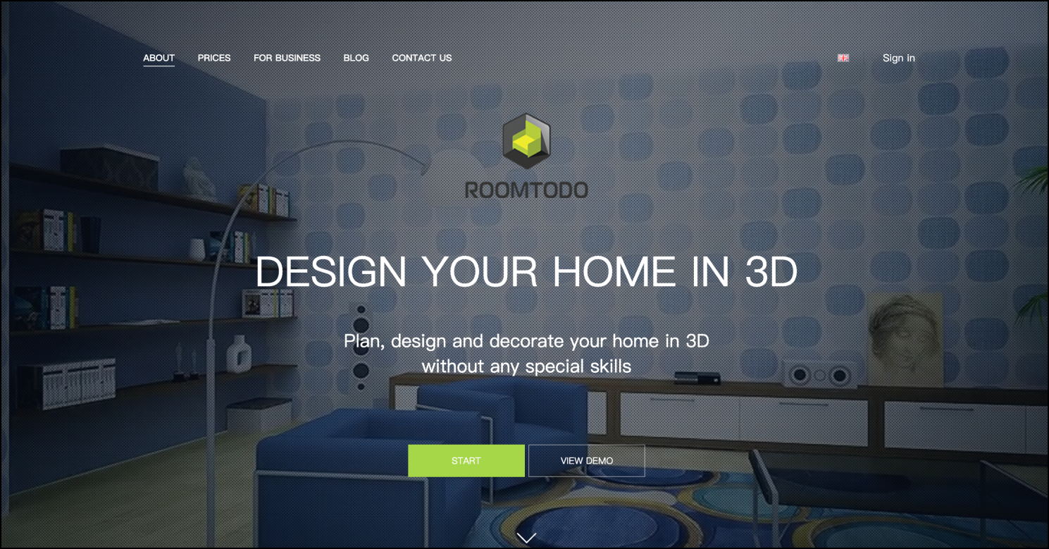 Roomtodo interior decoration tool