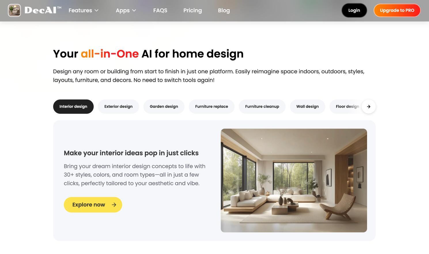 DecAI best for fast style testing & idea visualization