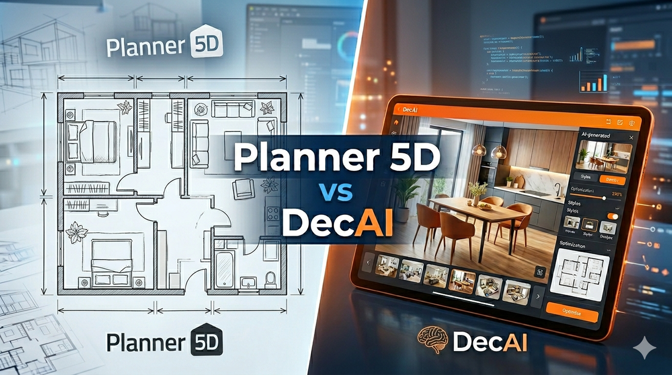 Planner 5D vs DecAI: Which One Is Better for Professional Designers?
