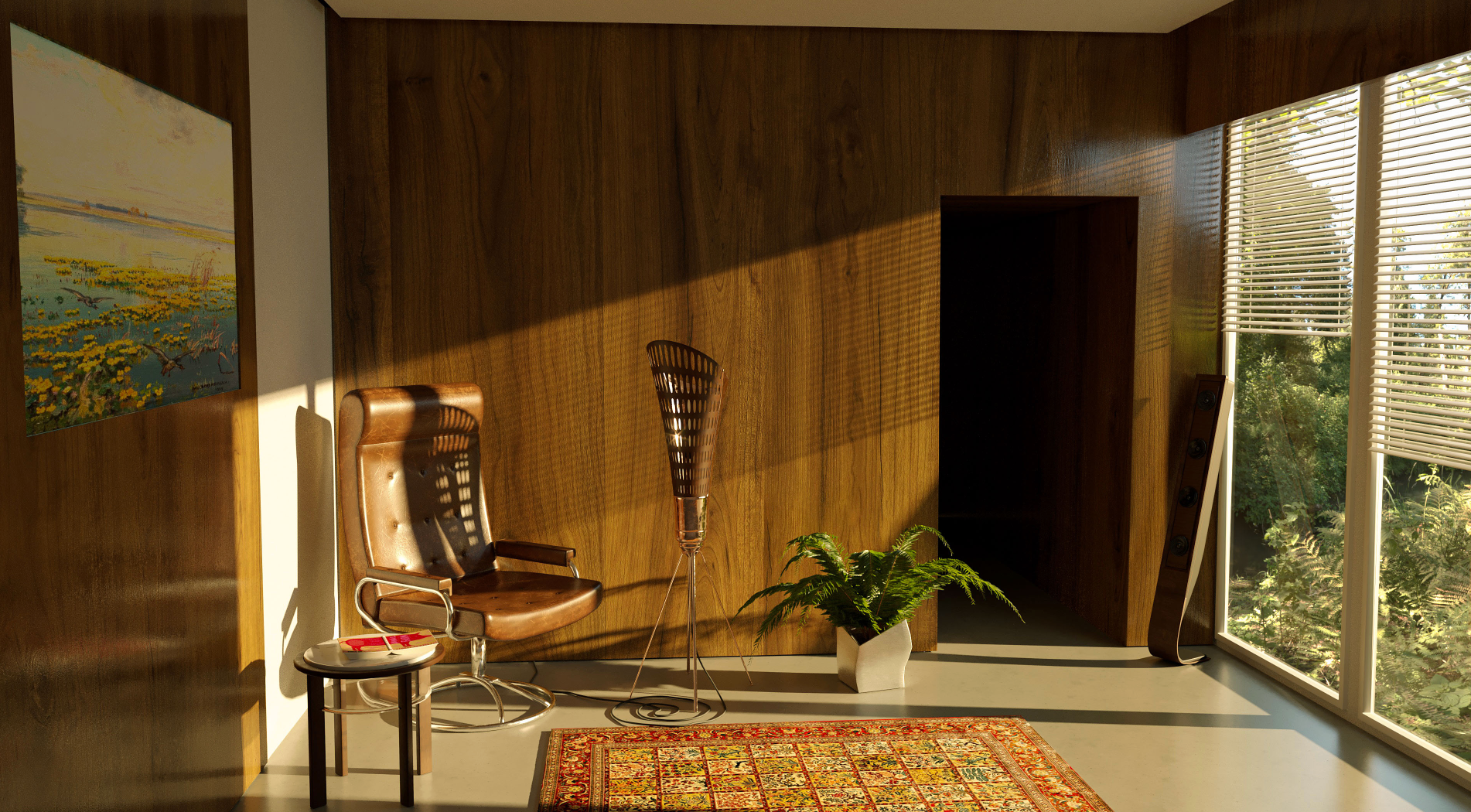 80s East-Central Europe vibe interior