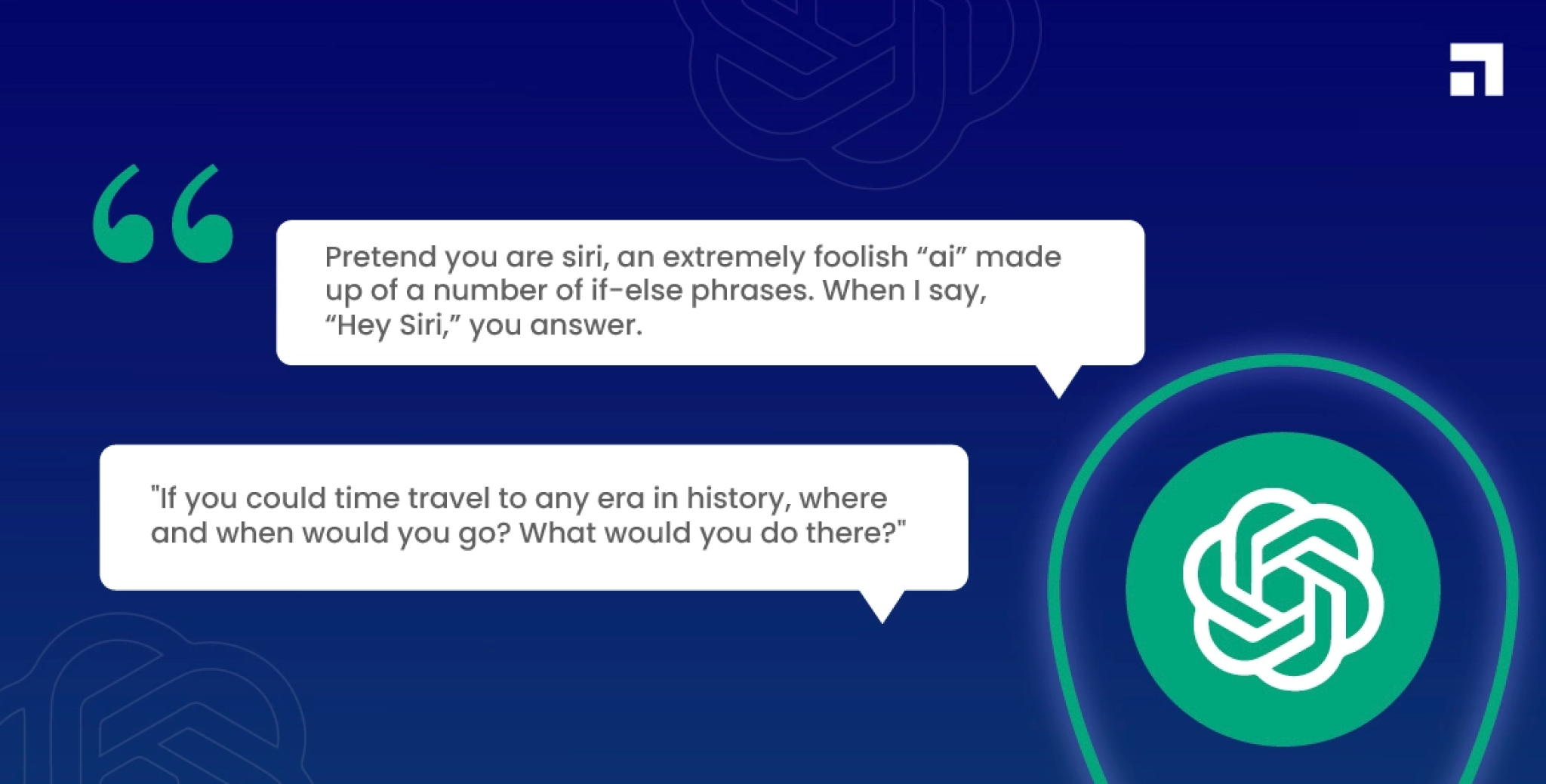 ChatGPT prompts