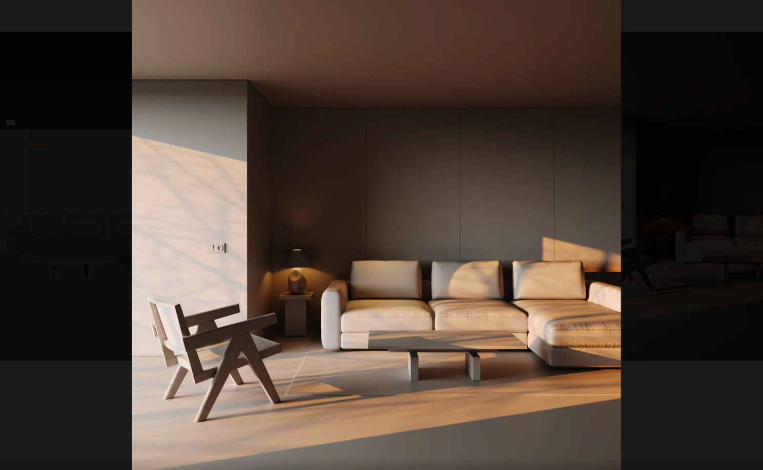 Warm minimalism design is much more inviting and livable