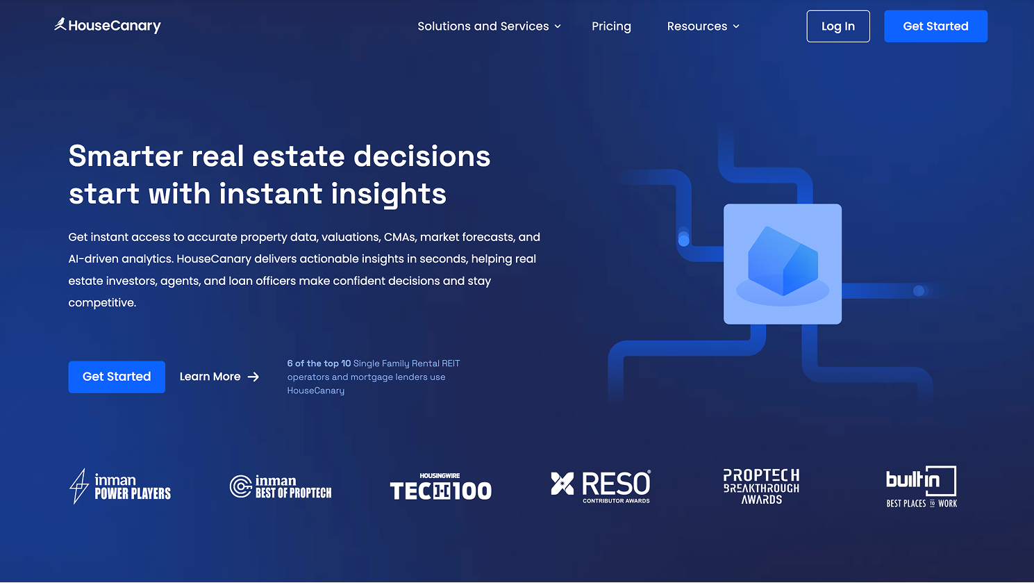HouseCanary best for valuation and market data